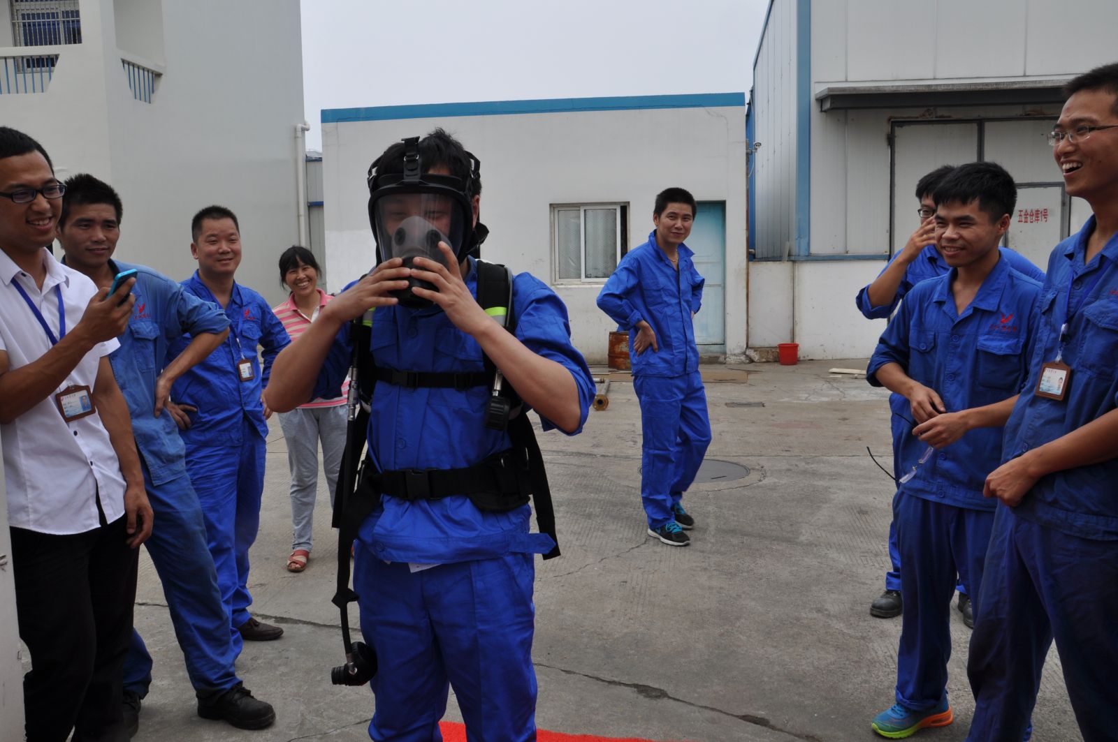 八月消防技能演习